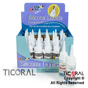 SILICONA LIQUIDA TRANSPARENTE  X 30CC